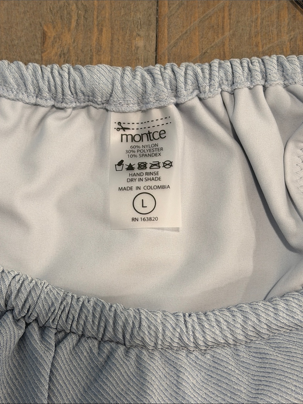 Montce Light Denim Puff Bikini Large - Picture 3 of 4